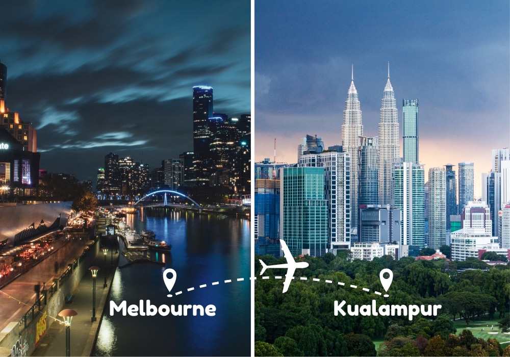 Melbourne To Kuala Lumpur Flights by Airways Travel