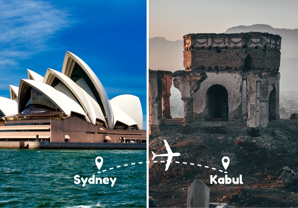 Sydney To Kabul Flights by Airways Travel