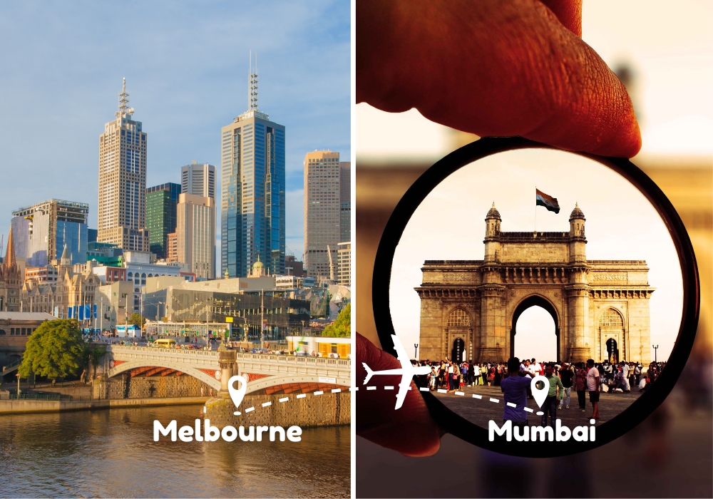 Melbourne To Mumbai Flights by Airways Travel