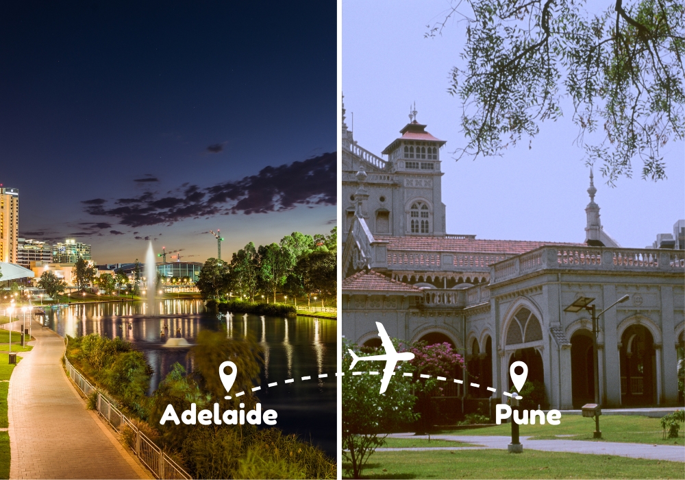 Adelaide To Pune Flights by Airways Travel