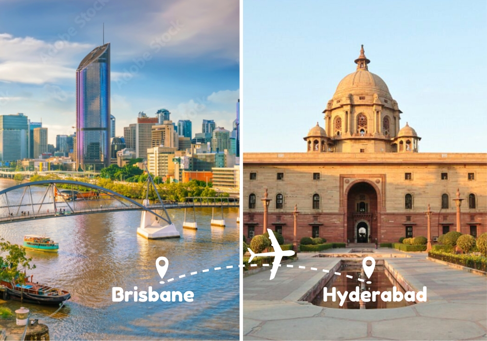 Brisbane To Hyderabad Flights by Airways Travel