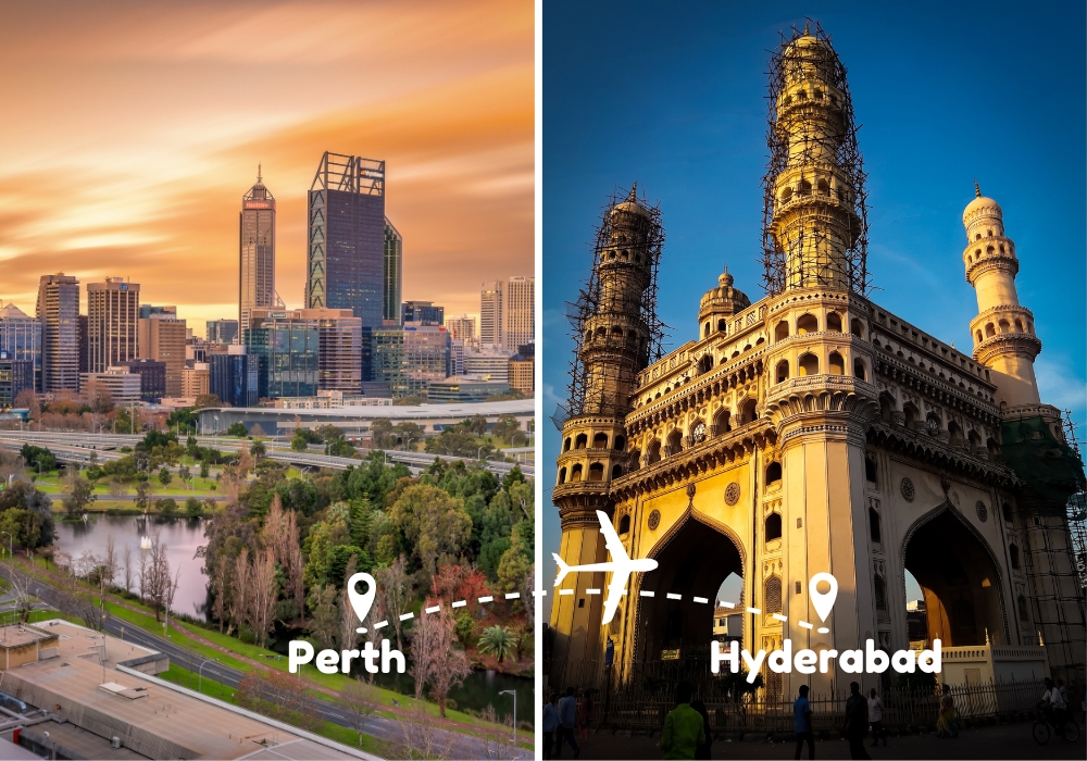 Perth To Hyderabad Flights by Airways Travel