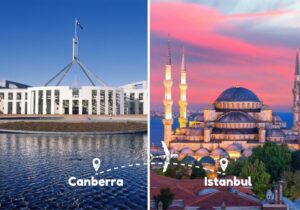 Canberra to Istanbul Flights by Airways Travel