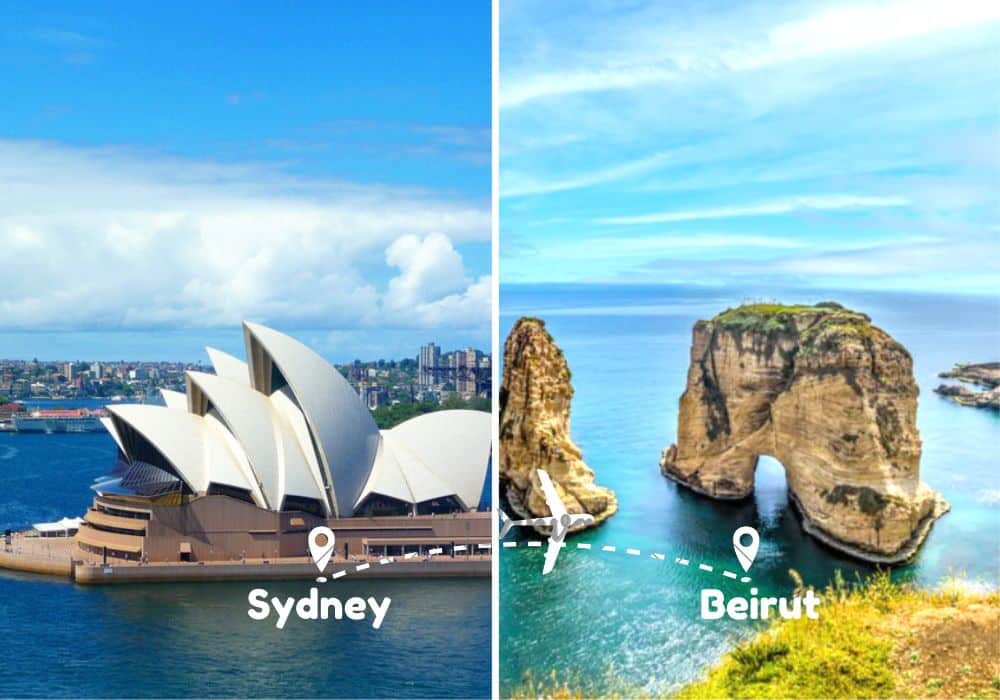 Sydney to Beirut Flights by Airways Travel
