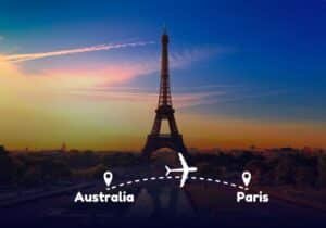 Fly Australia to Paris