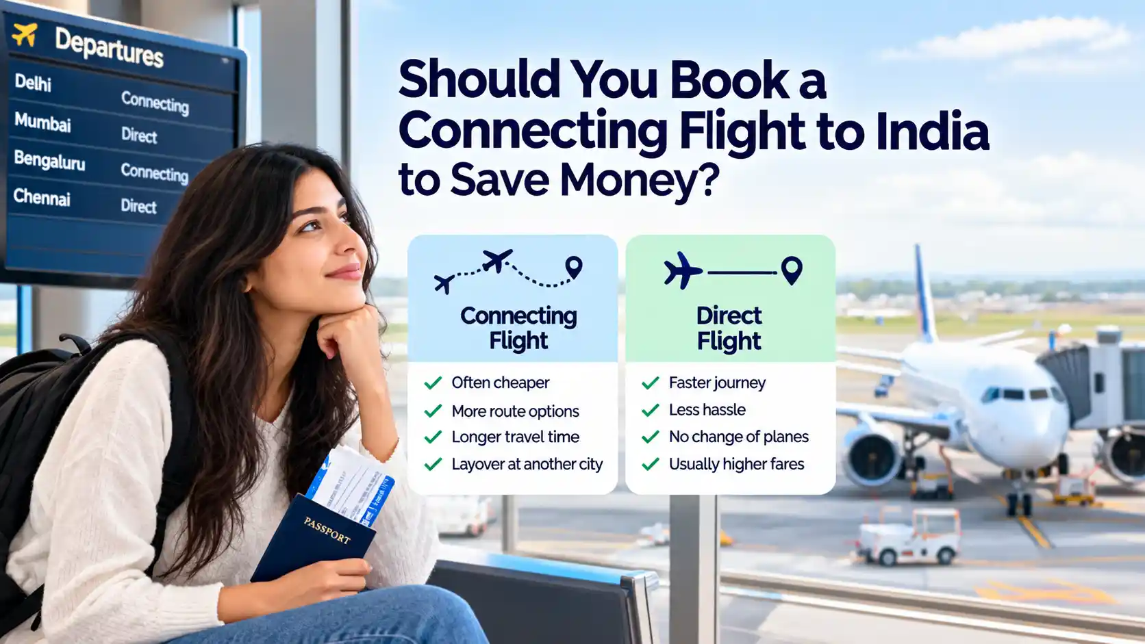 Should You Book a Connecting Flight to India to Save Money