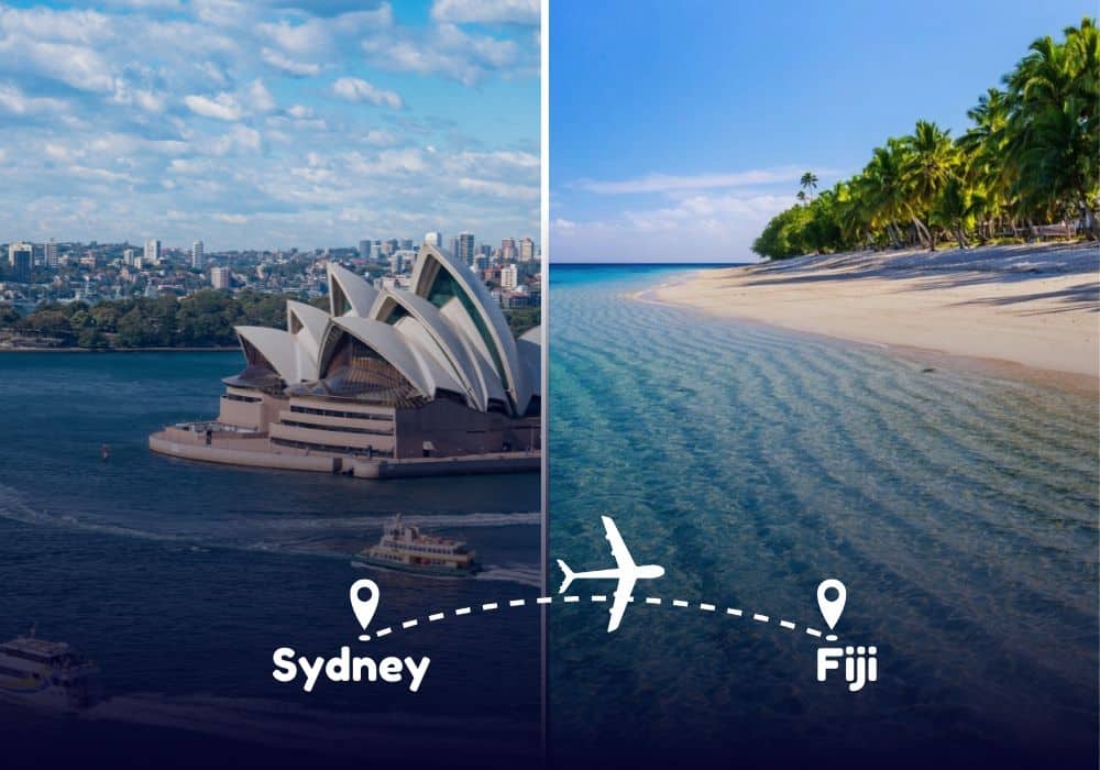 Sydney to Fiji
