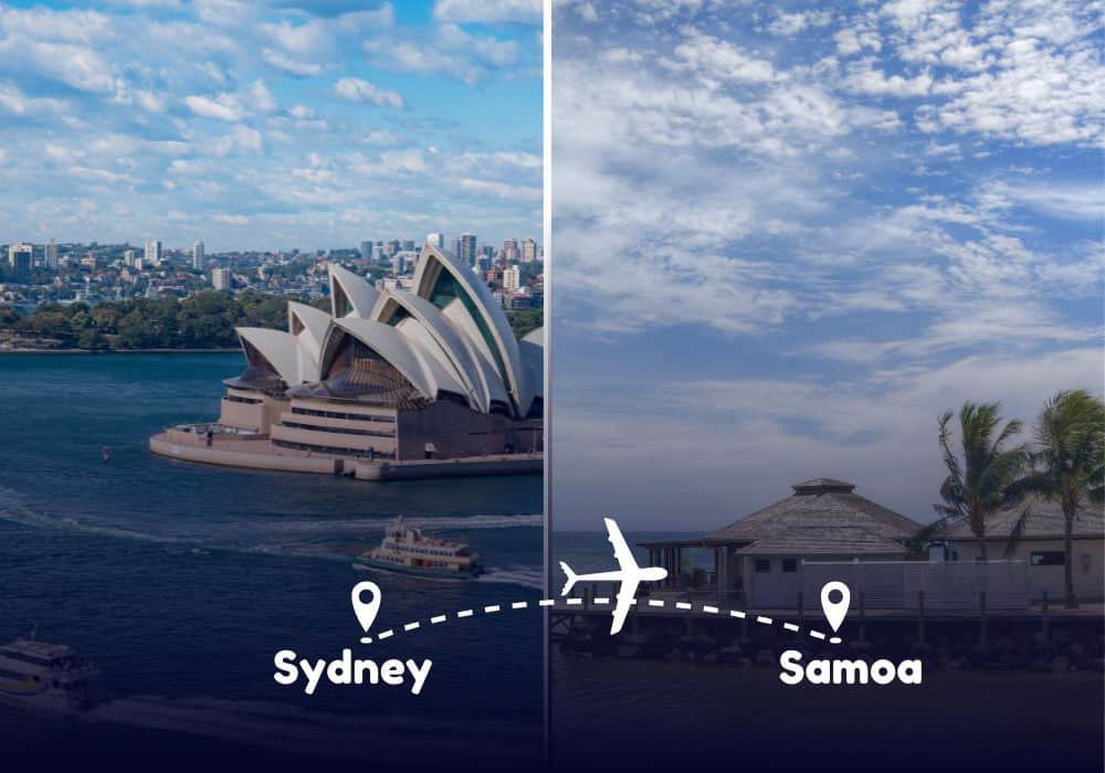 Sydney to Samoa