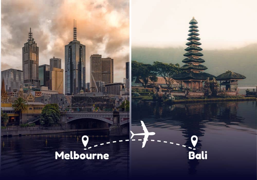 Melbourne to Bali