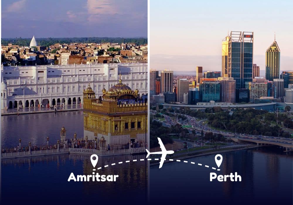 Amritsar to Perth