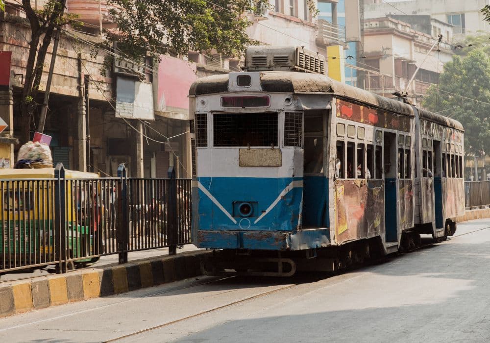 Kolkata city trams