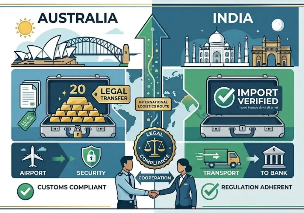 Transporting Gold from Australia to India: Legal Requirements and Restrictions