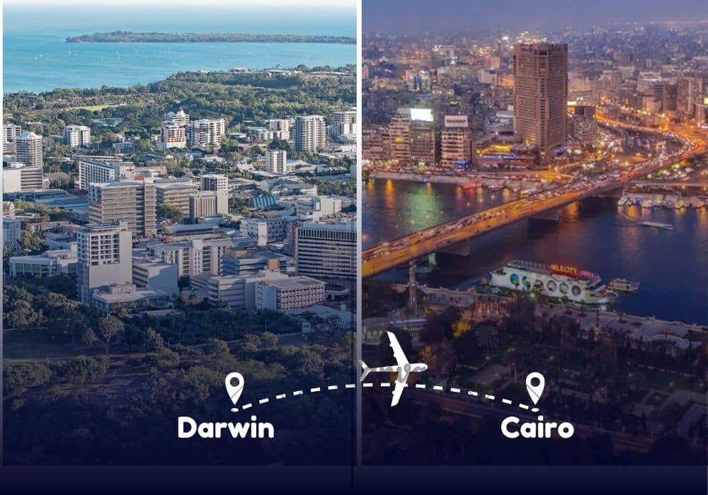 Darwin to Cairo