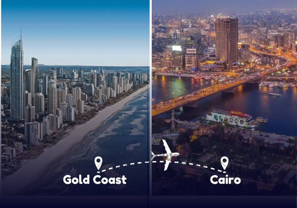 Gold Coast to Cairo
