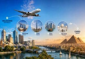 Melbourne to Cairo Flights: Best Stopover Cities Worth Exploring