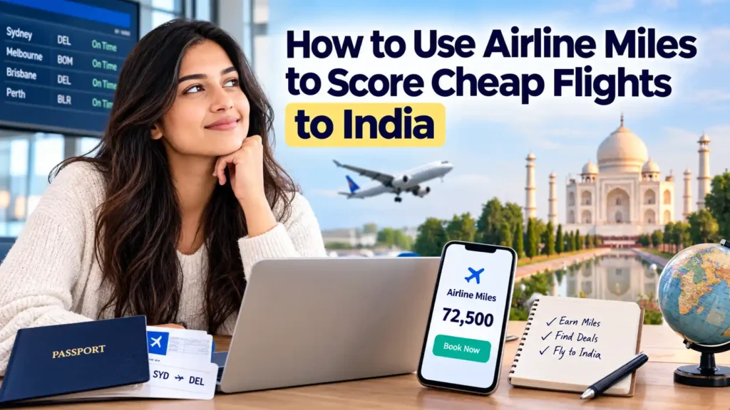 How to Use Airline Miles to Score Cheap Flights to India