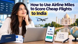 How to Use Airline Miles to Score Cheap Flights to India